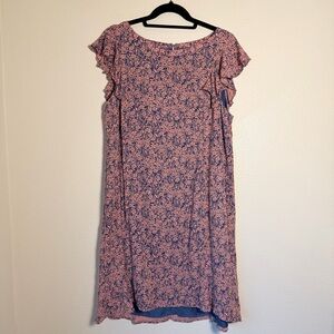 A Pea in the Pod Midi Maternity Dress, Size Large
